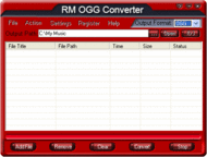 RM OGG Converter screenshot